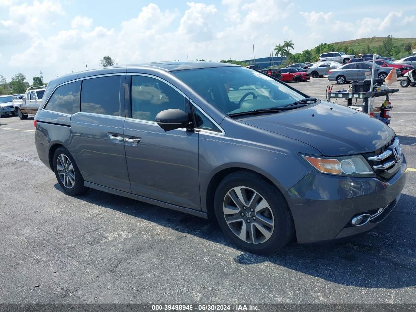 2014 Honda Odyssey Touring/Touring Elite VIN: 5FNRL5H91EB102639 Lot: 39498949