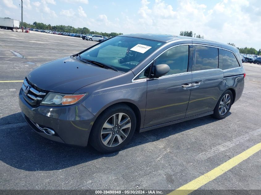 2014 Honda Odyssey Touring/Touring Elite VIN: 5FNRL5H91EB102639 Lot: 39498949