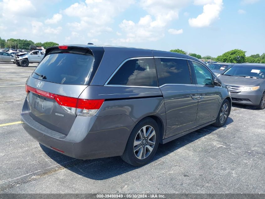 2014 Honda Odyssey Touring/Touring Elite VIN: 5FNRL5H91EB102639 Lot: 39498949