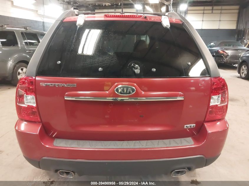 2009 Kia Sportage Lx V6 VIN: KNDJF723497636184 Lot: 39498958