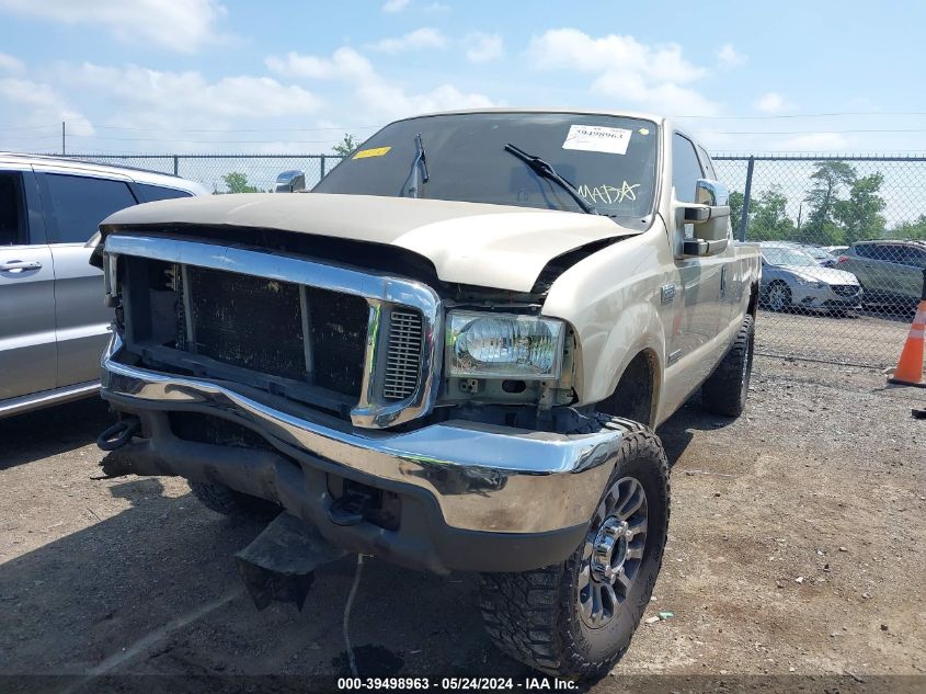 2000 Ford F-250 Lariat/Xl/Xlt VIN: 1FTNX21F5YEE05169 Lot: 39498963