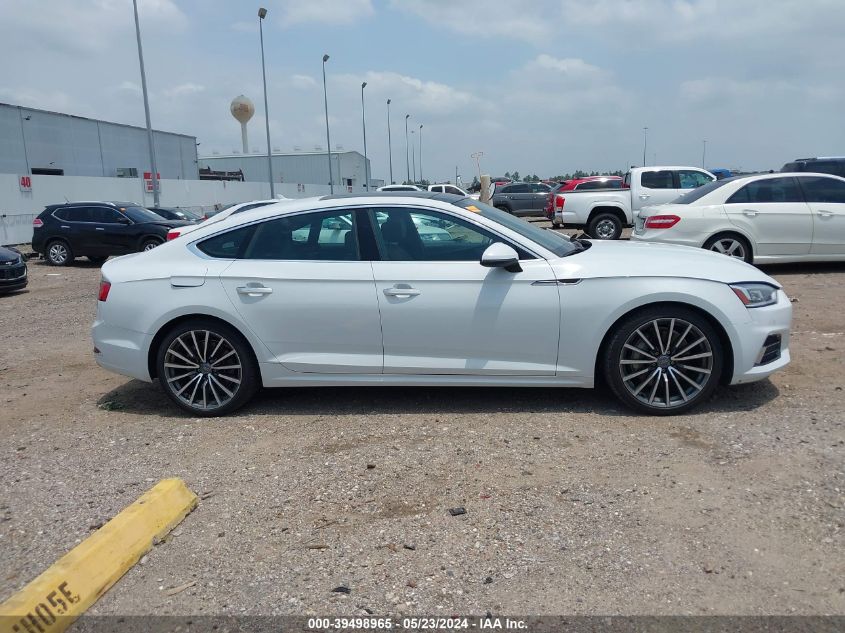 2018 Audi A5 2.0T Premium VIN: WAUBNCF5XJA004158 Lot: 39498965