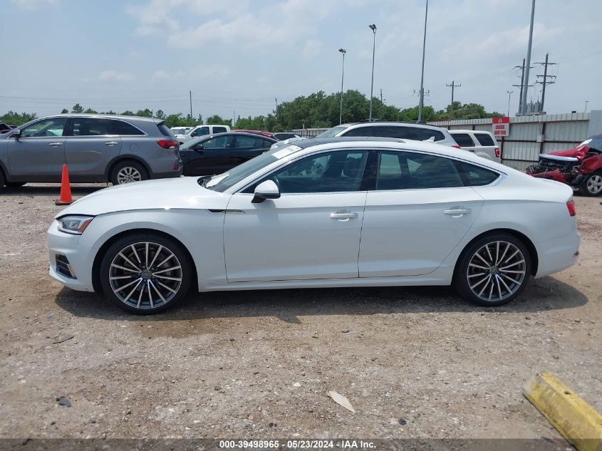 2018 Audi A5 2.0T Premium VIN: WAUBNCF5XJA004158 Lot: 39498965