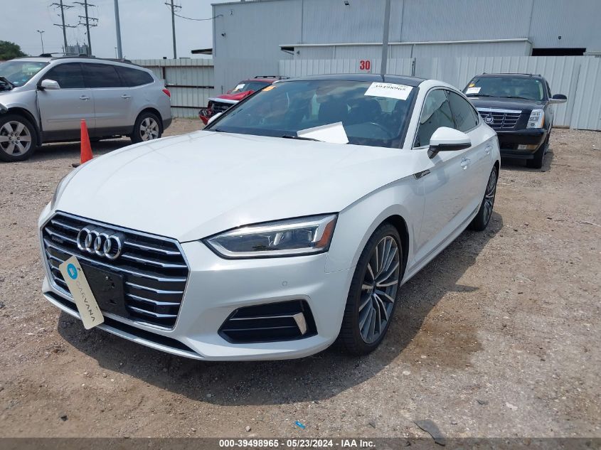 2018 Audi A5 2.0T Premium VIN: WAUBNCF5XJA004158 Lot: 39498965