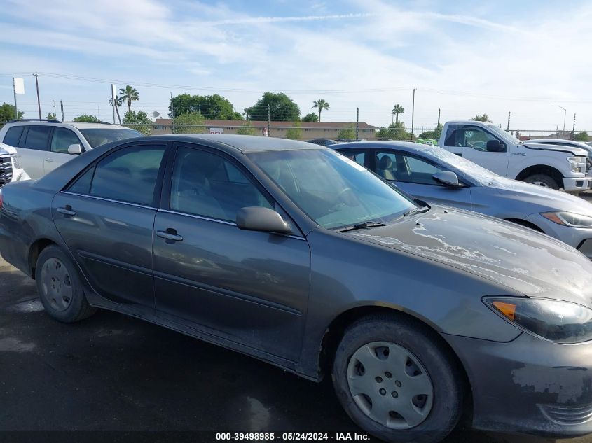 2005 Toyota Camry Le VIN: 4T1BE32K55U527425 Lot: 39498985