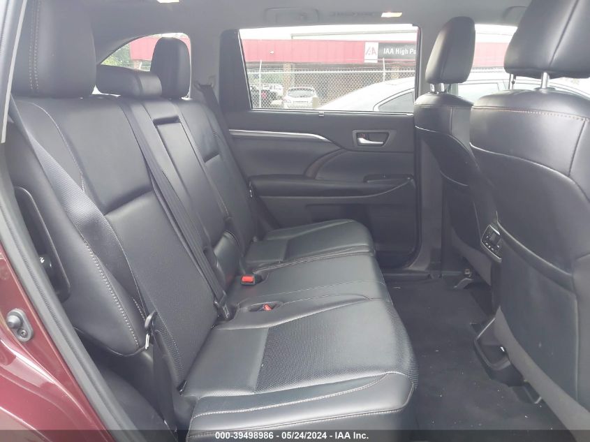 2019 Toyota Highlander Limited VIN: 5TDDZRFH0KS704000 Lot: 39498986