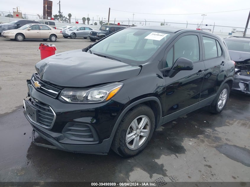 VIN 3GNCJKSB5LL122274 2020 CHEVROLET TRAX FWD LS