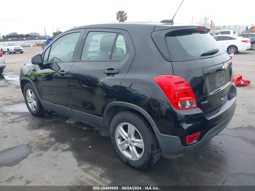 VIN 3GNCJKSB5LL122274 2020 CHEVROLET TRAX FWD LS