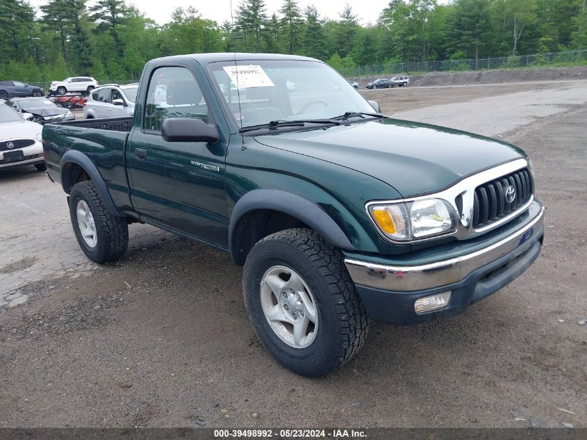 2001 Toyota Tacoma VIN: 5TEPM62NX1Z811806 Lot: 39498992