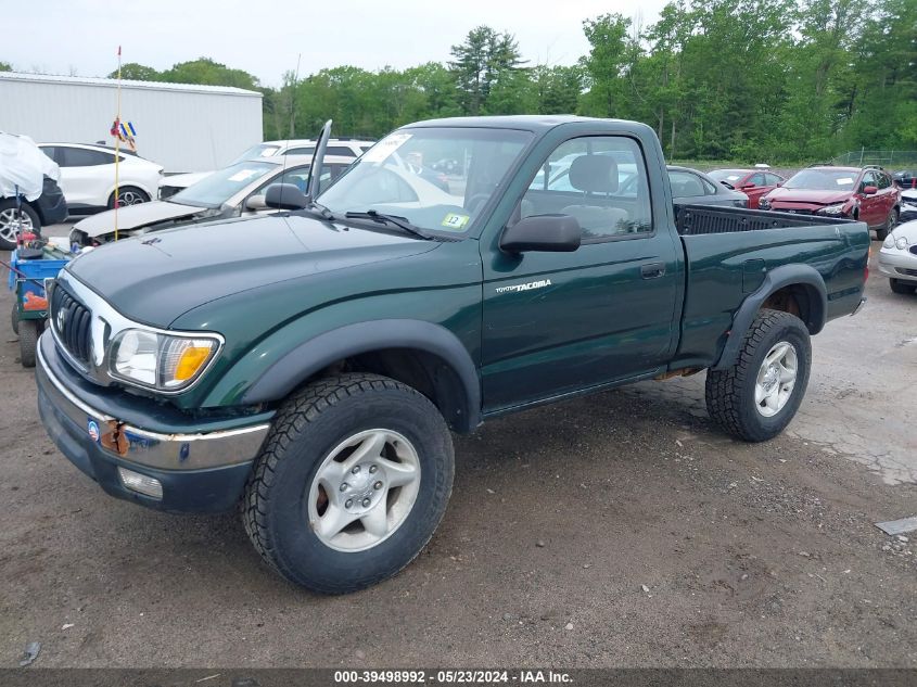 2001 Toyota Tacoma VIN: 5TEPM62NX1Z811806 Lot: 39498992