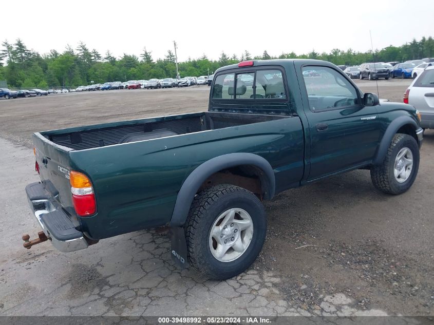 2001 Toyota Tacoma VIN: 5TEPM62NX1Z811806 Lot: 39498992