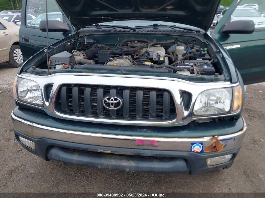 2001 Toyota Tacoma VIN: 5TEPM62NX1Z811806 Lot: 39498992