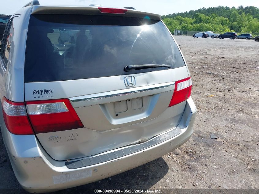 2006 Honda Odyssey Touring VIN: 5FNRL38896B101588 Lot: 39933978