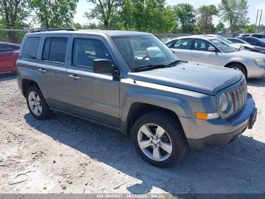 2011 Jeep Patriot Sport VIN: 1J4NF1GB0BD251026 Lot: 39499007