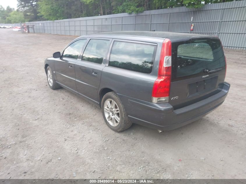 2006 Volvo V70 2.4 VIN: YV1SW612762583166 Lot: 39499014