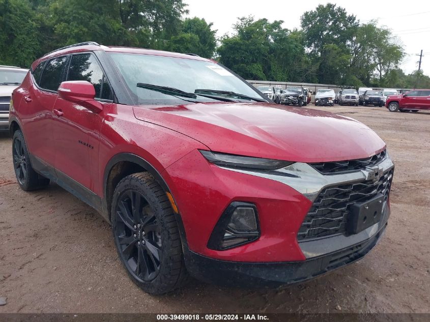 2022 Chevrolet Blazer Awd Rs VIN: 3GNKBKRS1NS147082 Lot: 39499018