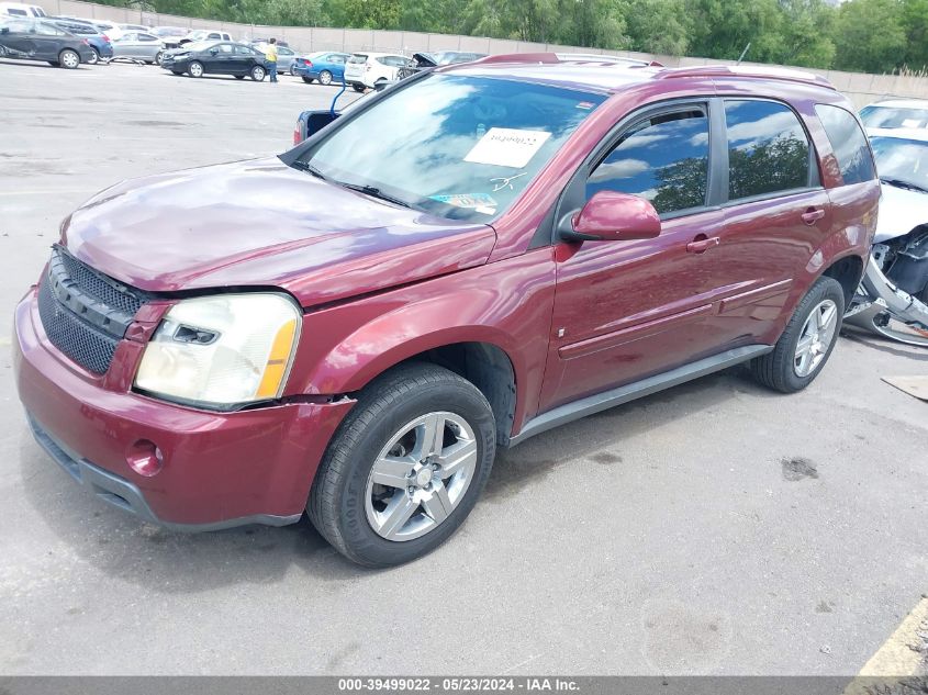 2007 Chevrolet Equinox Lt VIN: 2CNDL73F576084881 Lot: 39499022