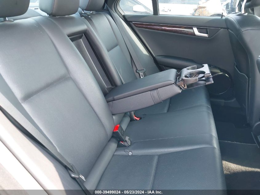 2012 Mercedes-Benz C 250 Luxury/Sport VIN: WDDGF4HB2CA611405 Lot: 39499024