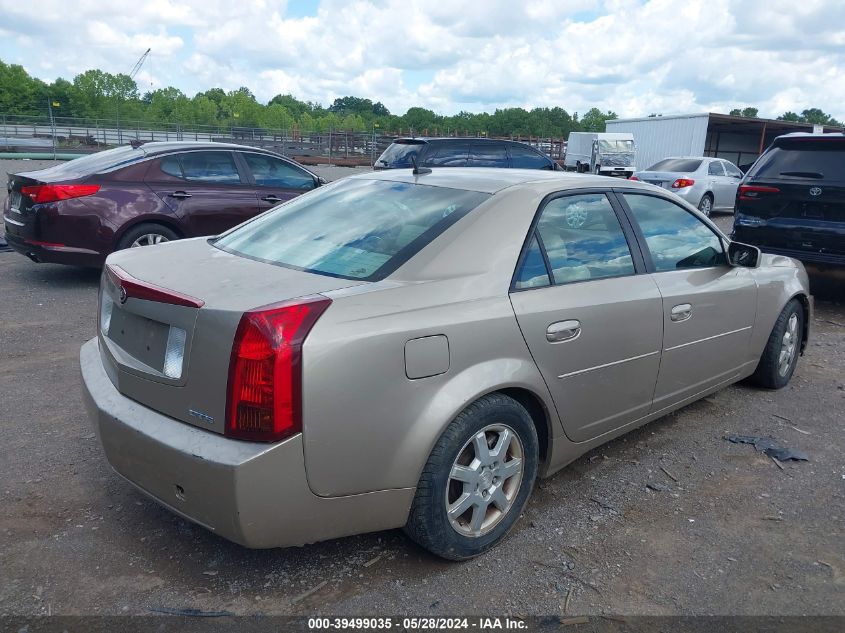 2005 Cadillac Cts Standard VIN: 1G6DP567950237062 Lot: 39499035