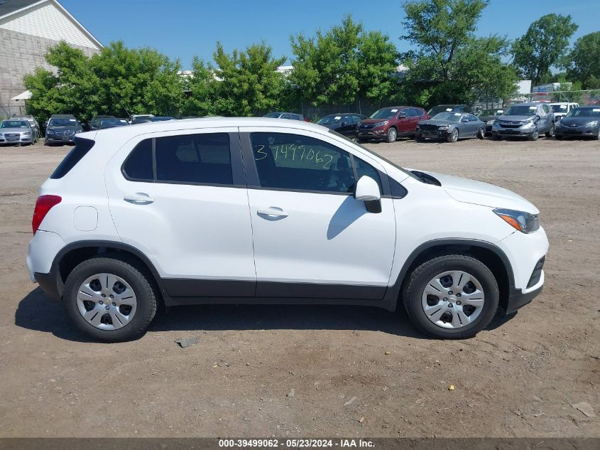 2018 Chevrolet Trax Ls VIN: 3GNCJKSB8JL359774 Lot: 39499062