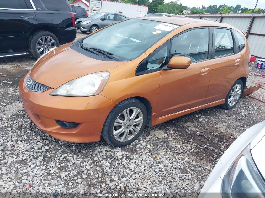 2009 Honda Fit Sport VIN: JHMGE884X9S075357 Lot: 39499066