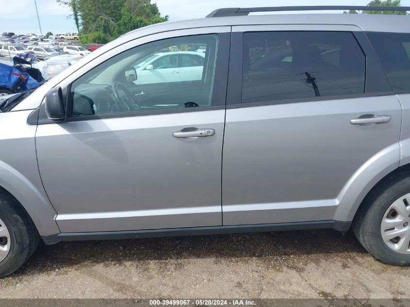 2016 Dodge Journey Se VIN: 3C4PDCAB5GT115419 Lot: 39499067