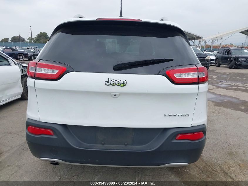 2017 Jeep Cherokee Limited Fwd VIN: 1C4PJLDBXHW572601 Lot: 39499099