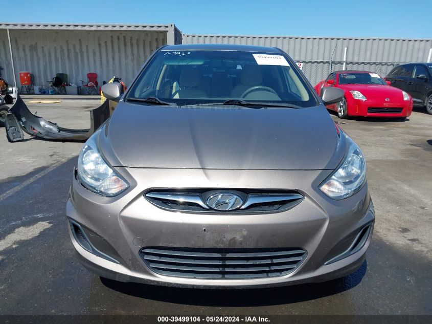 2013 HYUNDAI ACCENT GLS - KMHCT4AEXDU385387