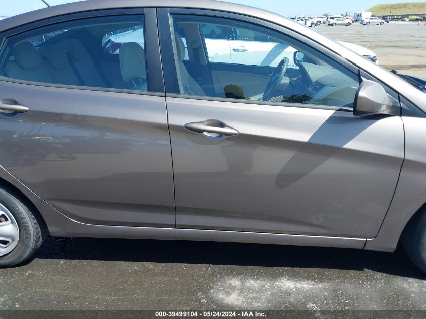 2013 HYUNDAI ACCENT GLS - KMHCT4AEXDU385387