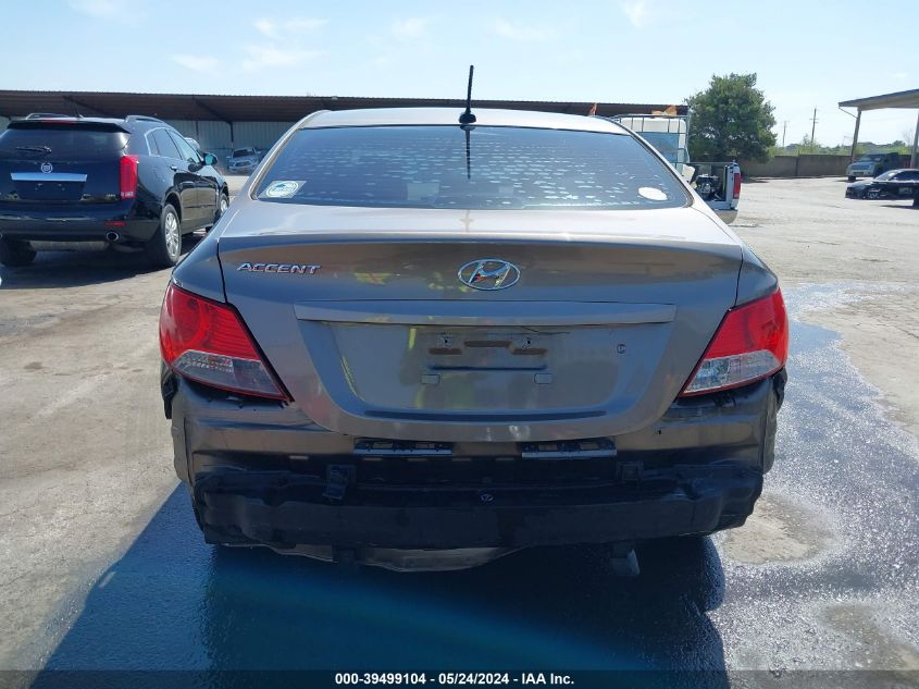 2013 HYUNDAI ACCENT GLS - KMHCT4AEXDU385387