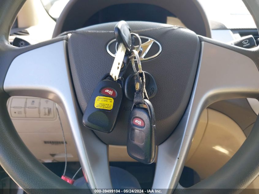 2013 HYUNDAI ACCENT GLS - KMHCT4AEXDU385387