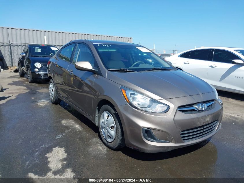 2013 Hyundai Accent Gls VIN: KMHCT4AEXDU385387 Lot: 39499104