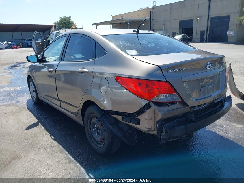 2013 HYUNDAI ACCENT GLS - KMHCT4AEXDU385387
