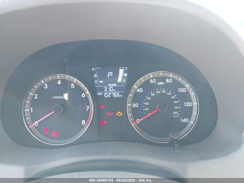 2013 HYUNDAI ACCENT GLS - KMHCT4AEXDU385387