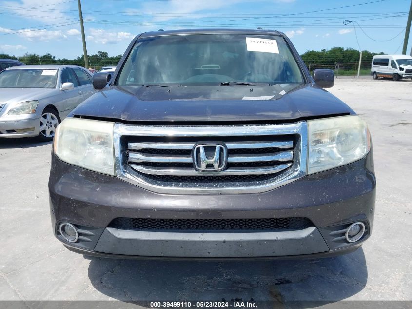 2014 Honda Pilot Touring VIN: 5FNYF3H94EB006737 Lot: 39499110