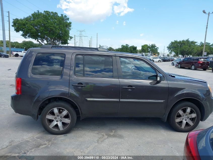 2014 Honda Pilot Touring VIN: 5FNYF3H94EB006737 Lot: 39499110