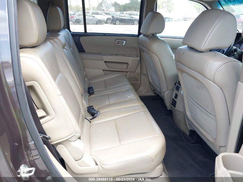 2014 Honda Pilot Touring VIN: 5FNYF3H94EB006737 Lot: 39499110