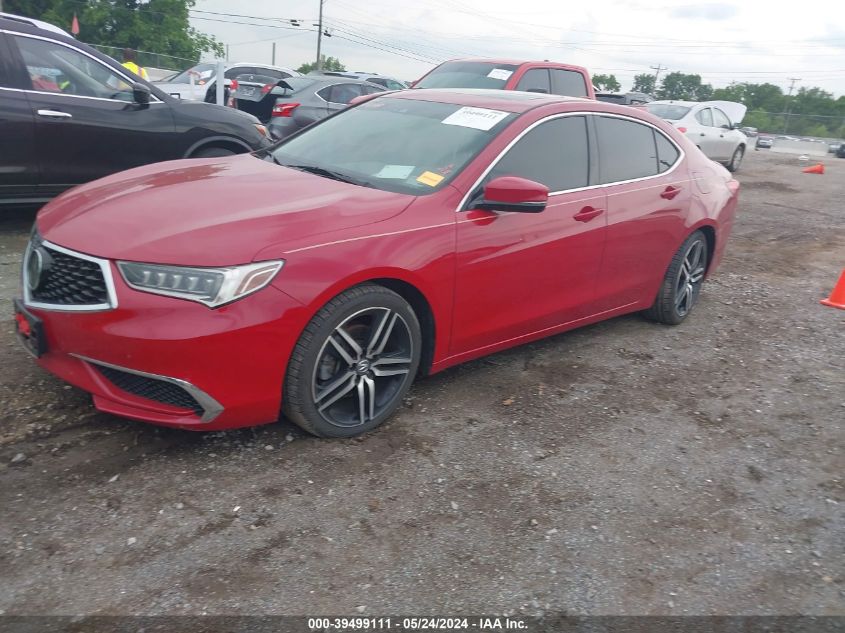 2018 Acura Tlx Tech VIN: 19UUB1F51JA007671 Lot: 39499111