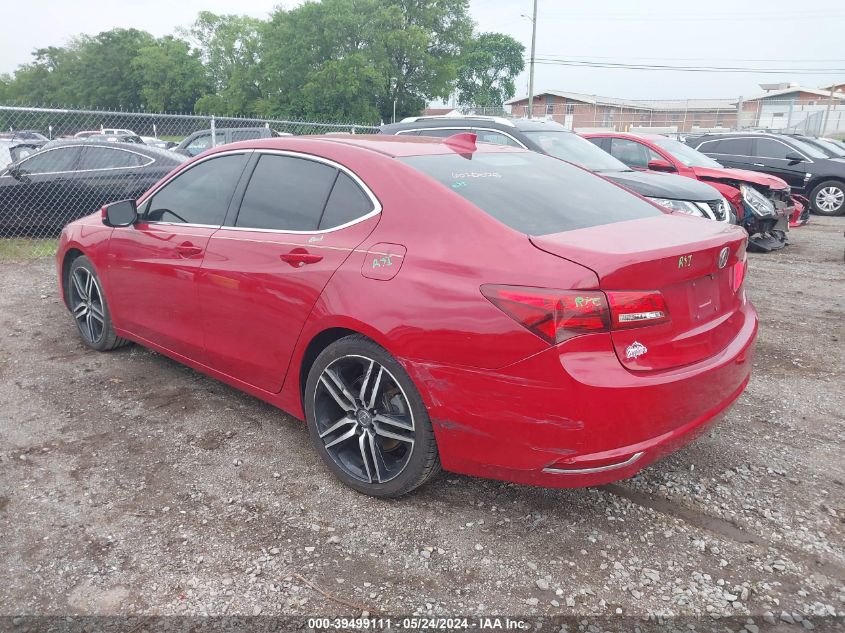 2018 Acura Tlx Tech VIN: 19UUB1F51JA007671 Lot: 39499111