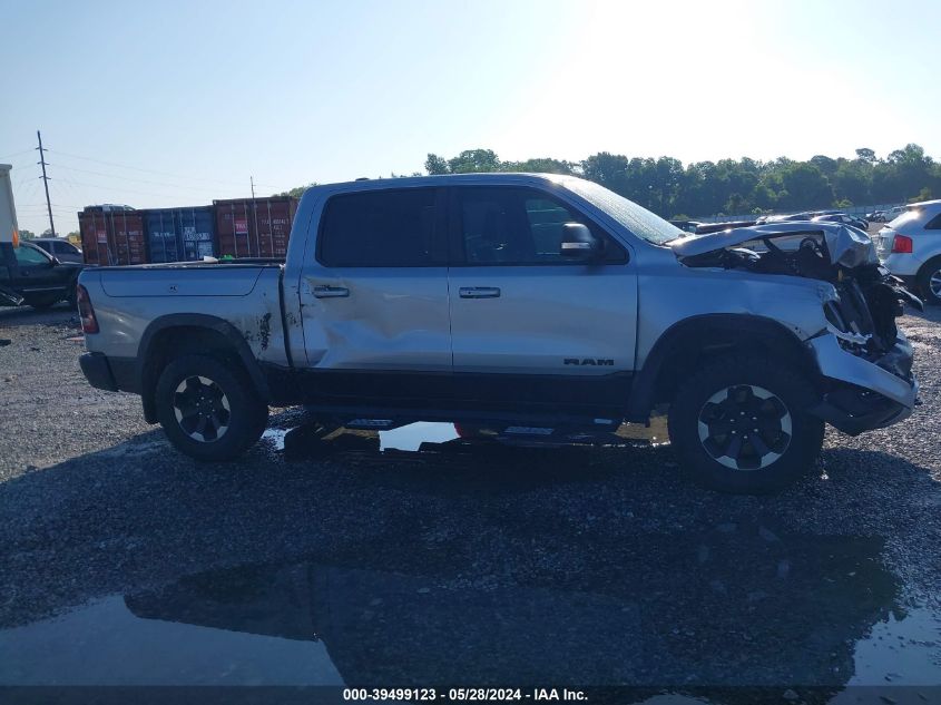 2019 Ram 1500 Rebel 4X4 5'7 Box VIN: 1C6SRFLT8KN690827 Lot: 39499123