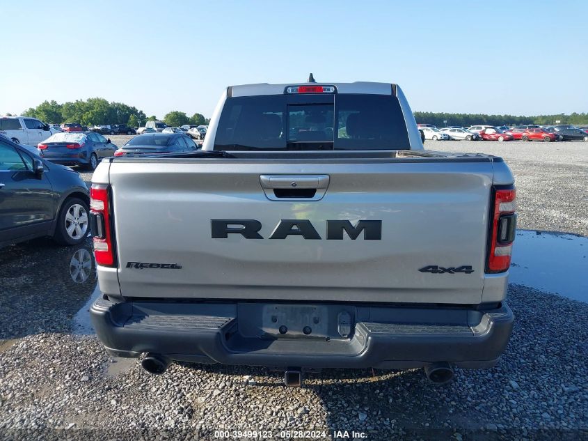 2019 Ram 1500 Rebel 4X4 5'7 Box VIN: 1C6SRFLT8KN690827 Lot: 39499123