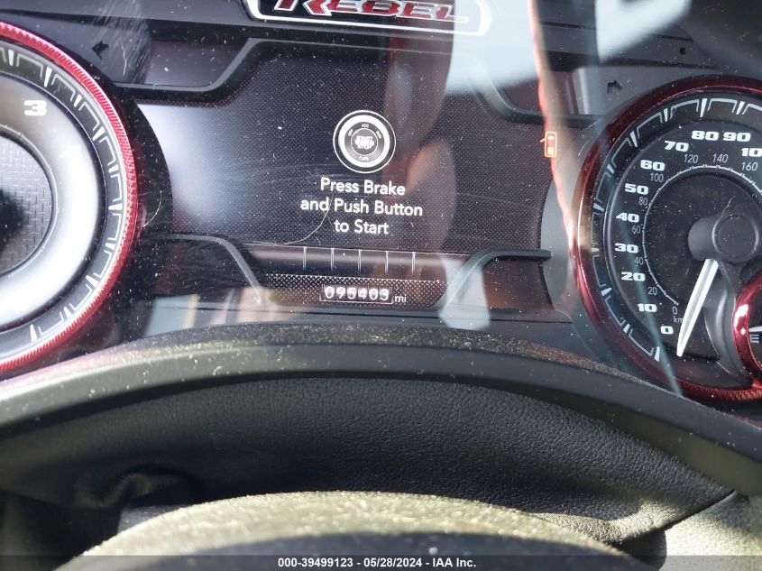 2019 Ram 1500 Rebel 4X4 5'7 Box VIN: 1C6SRFLT8KN690827 Lot: 39499123