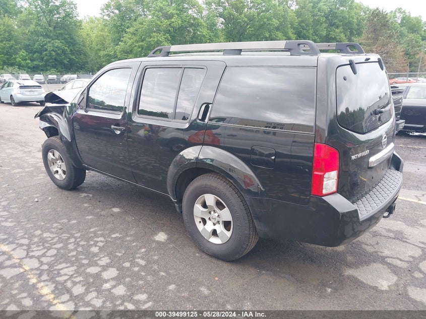 2009 Nissan Pathfinder S VIN: 5N1AR18B39C600606 Lot: 39499125