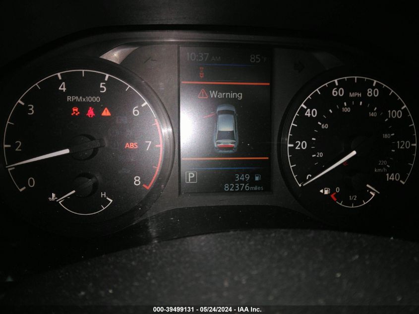 2022 Nissan Altima S Fwd VIN: 1N4BL4BV6NN329382 Lot: 39499131