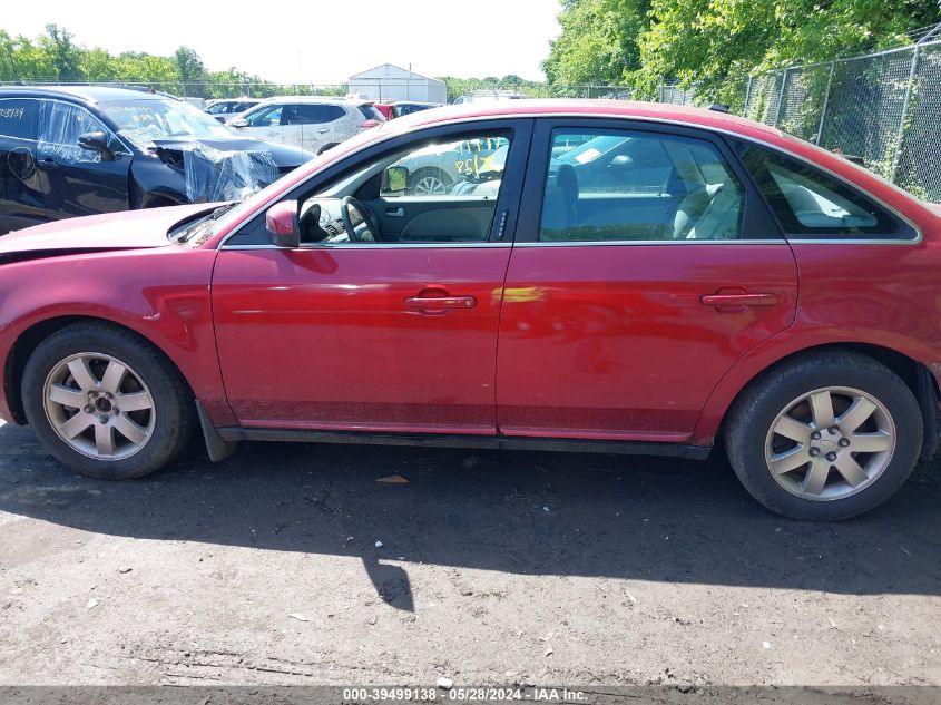 2007 Ford Five Hundred Sel VIN: 1FAFP24187G108670 Lot: 39499138