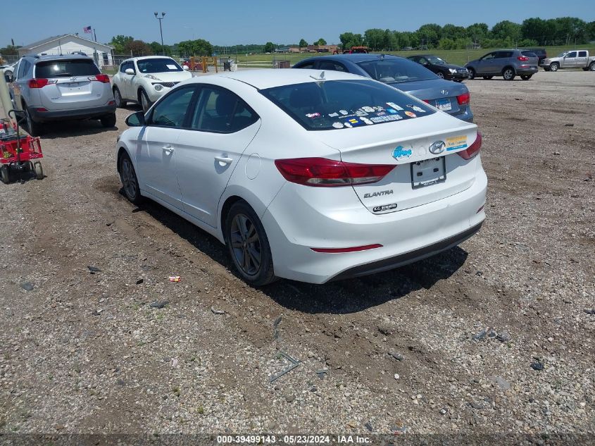 2018 HYUNDAI ELANTRA SEL - 5NPD84LF0JH248612