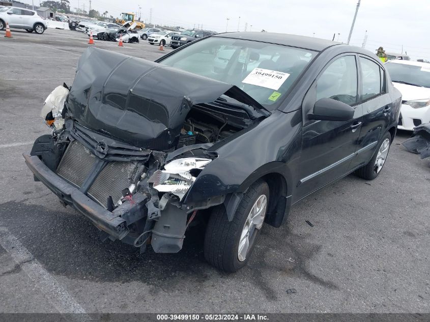 2012 Nissan Sentra 2.0 S VIN: 3N1AB6AP2CL693189 Lot: 39499150