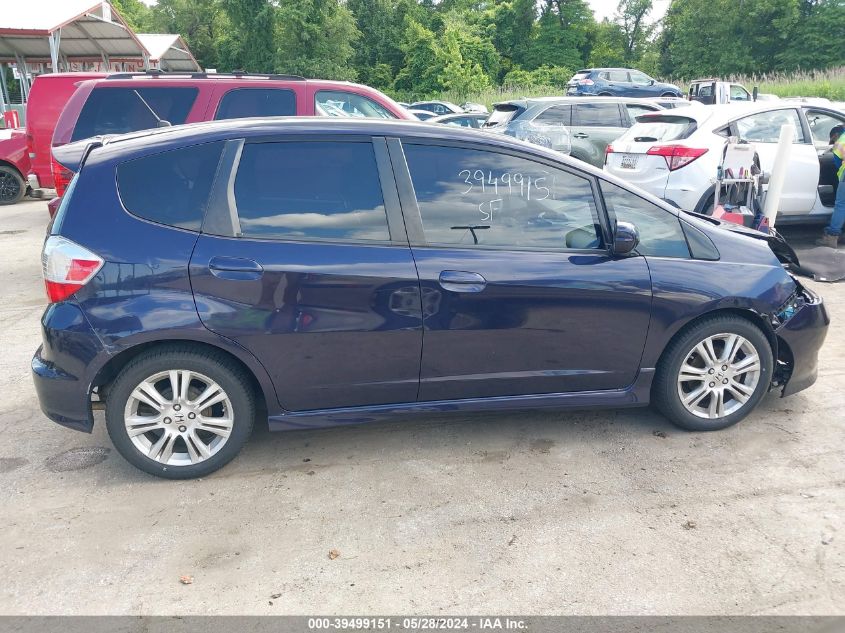 2010 Honda Fit Sport VIN: JHMGE8H60AS004335 Lot: 39499151