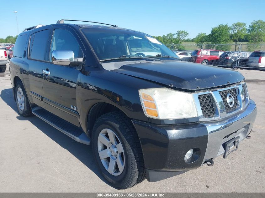 2004 Nissan Pathfinder Armada Le VIN: 5N1AA08B64N729986 Lot: 39499158