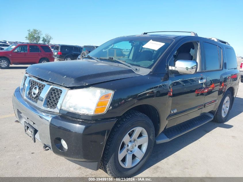 2004 Nissan Pathfinder Armada Le VIN: 5N1AA08B64N729986 Lot: 39499158